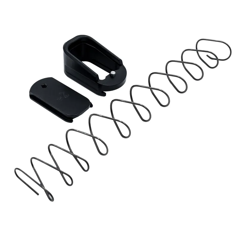 Shield Arms S15 +2 Magazine Extension for Gen 2/3 S15 Mags, Billet 6061 Aluminum, SA-S15-ME-2-BLK