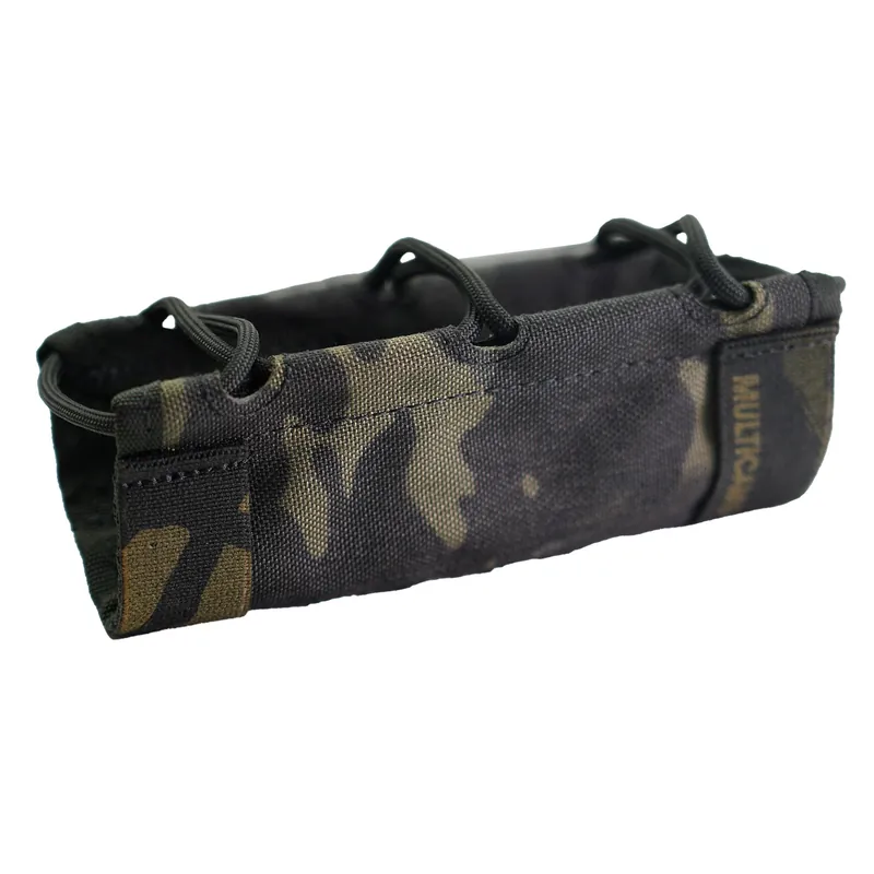 GrovTec Rail Wrap 6-Inch Multicam Black Heat Shield Rail Cover for AR-Style Handguards GTAC355