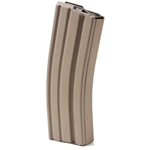 AR-15 SS MAGAZINE - FDE W/ ORANGE FLWR, 30/RD