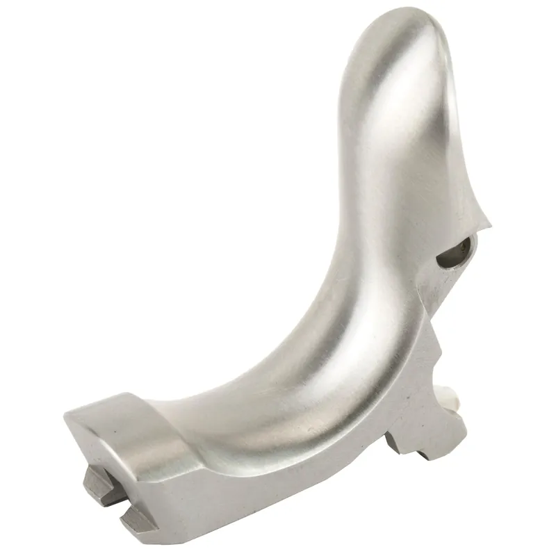Wilson Combat Bullet Proof High-Ride Beavertail Grip Safety, Stainless Brushed Finish 298SBP