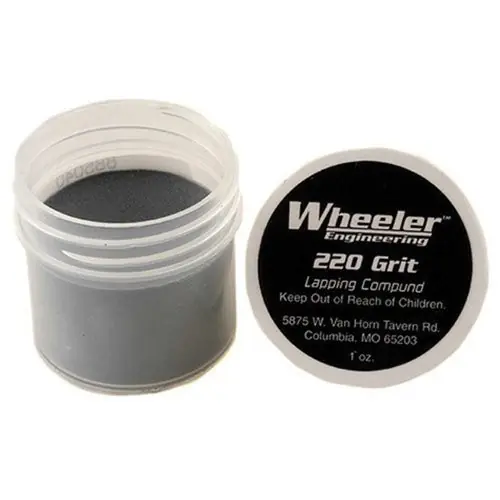Wheeler 220-Grit Lapping Compound Replacement Jar for Barrel Fire-Lapping 1 oz WHE885040