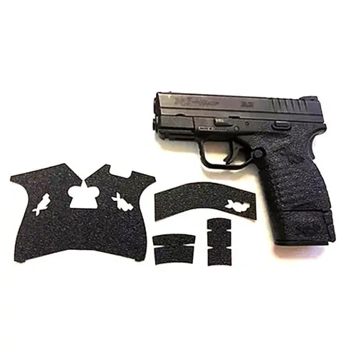 HANDLEITGRIPS Springfield XDS 9/45 Rubber Grip Enhancement Overlay, Black, HAN713289418502