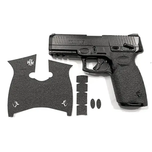 HANDLEITGRIPS Textured Rubber Grip Enhancement for Taurus G3 Pistol, Black HAN619011413343