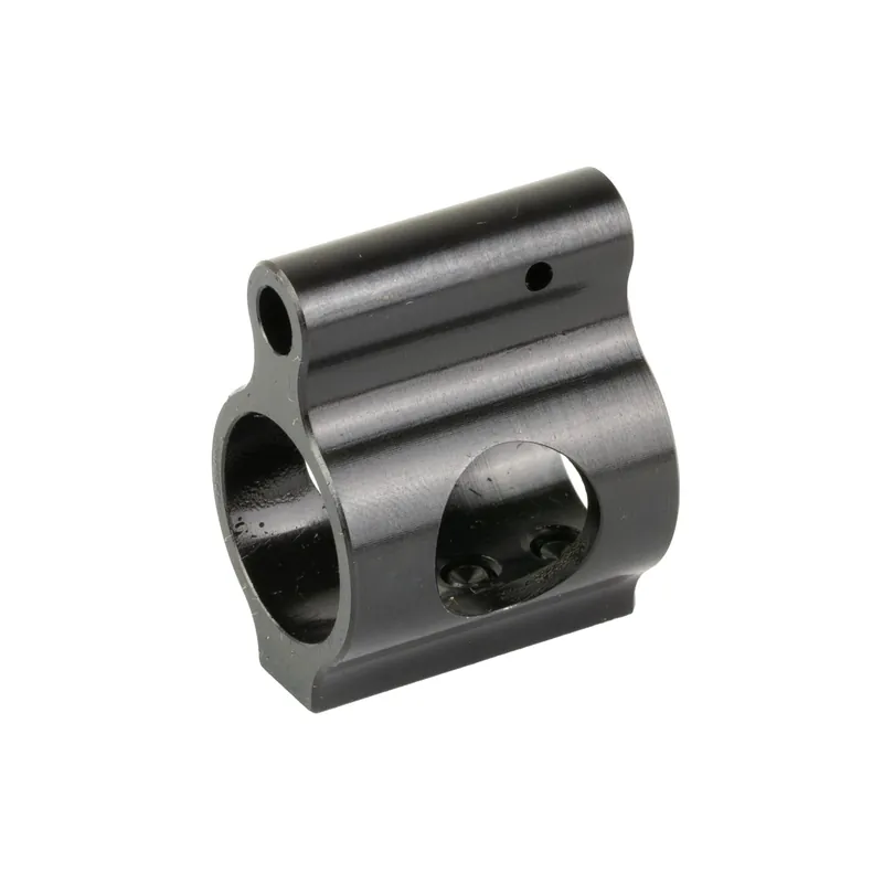 Faxon Firearms Fixed Low Profile .625 Gas Block, 3-Screw Clamp-On Steel, Black GB-LP-625-3