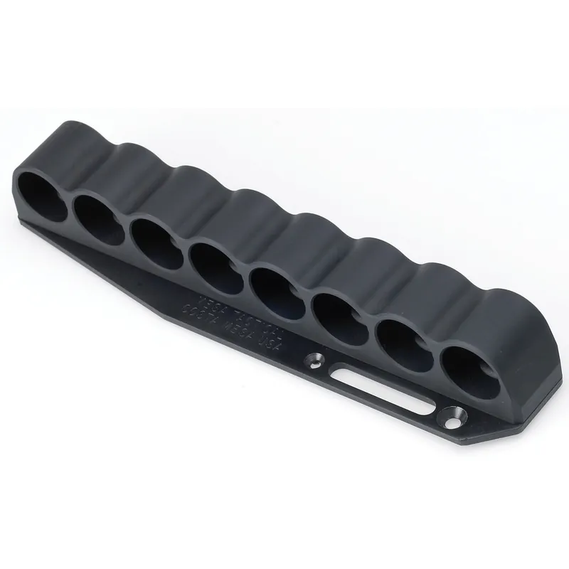 Mesa Tactical SureShell 8-Shell Side Saddle Shotshell Carrier for Remington 12 Gauge, 6061-T6, 90420