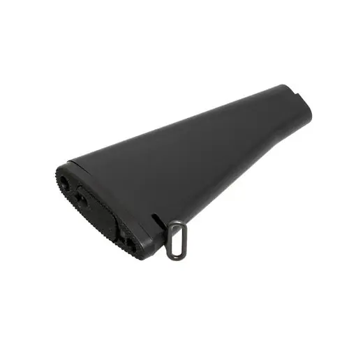 CMMG A1 Fixed Rifle Stock Assembly, Black, Rear Storage & Sling Mount, CMM55CA92D