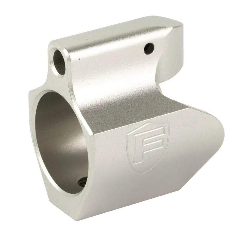 Fortis Manufacturing M2 Low Profile .750 Gas Block, Stainless Steel w/ Set Screws & Roll Pin LPGB-SS-M2