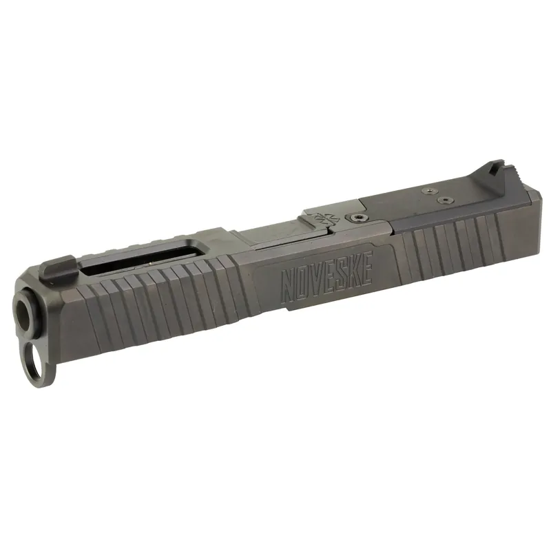 Noveske Direct Mount Optics Ready Slide & 9mm Barrel Set for Glock 19 Gen 4, Black 03002700