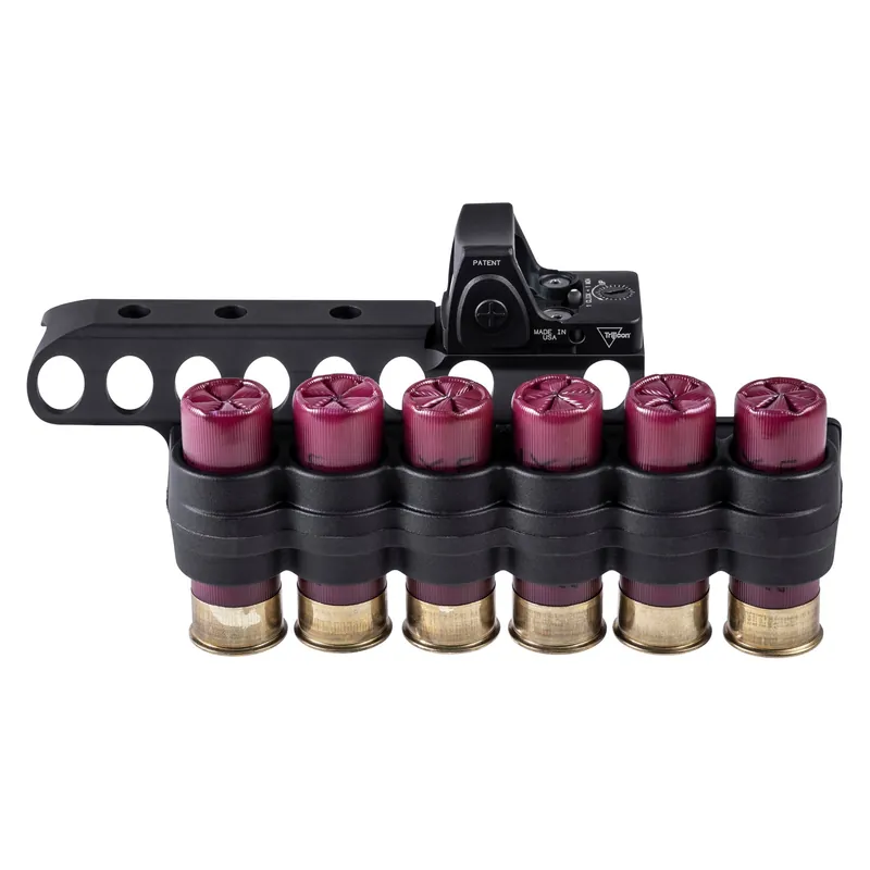 Mesa Tactical SureShell 6-Shell Side Saddle Carrier w/ Trijicon RMR Mount for Benelli M4 95260