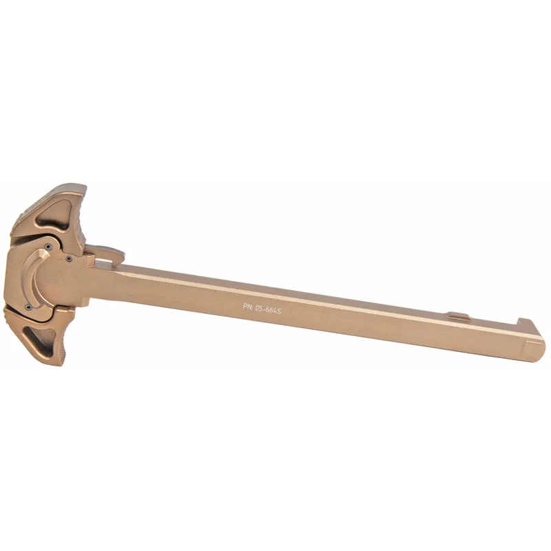 Geissele Automatics USASOC Airborne Ambidextrous Charging Handle, Desert Dirt Color 05-664S