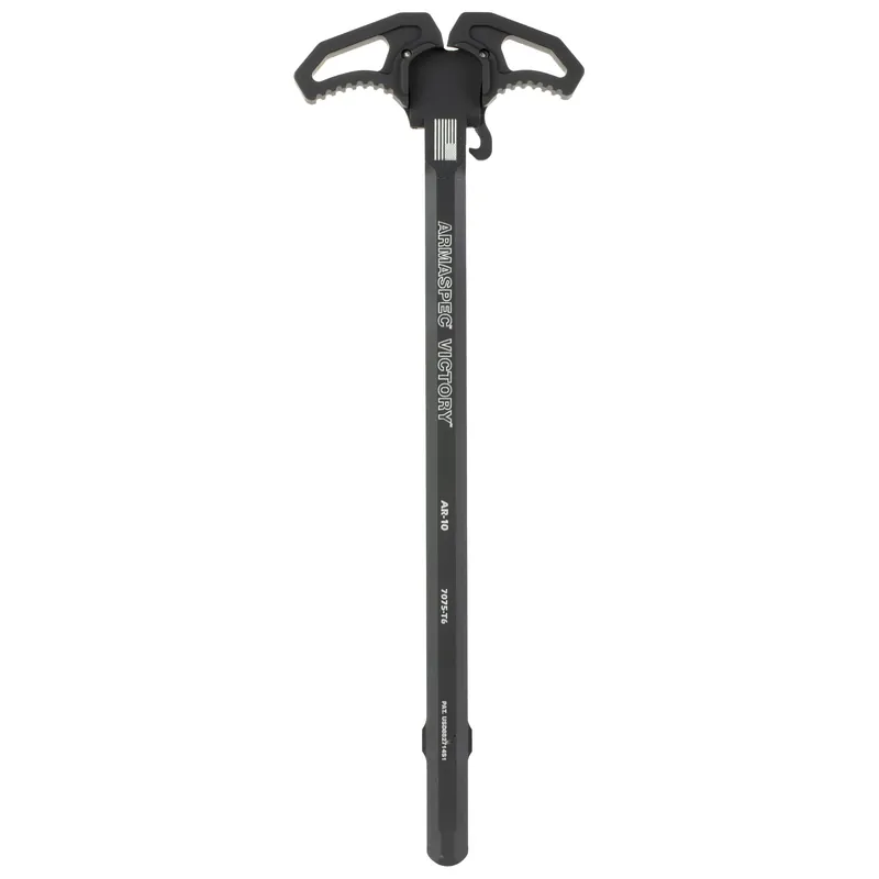 Armaspec Victory AR-10 Ambidextrous Charging Handle w/ Gas Vents, Hardcoat Anodized ARM162-BLK