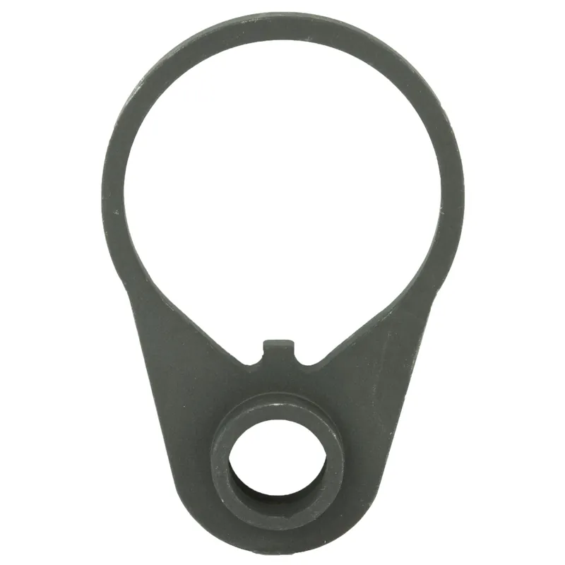 B5 Systems Quick Disconnect Sling End Plate Adapter, Limited Rotation Steel, Black AEP-1090