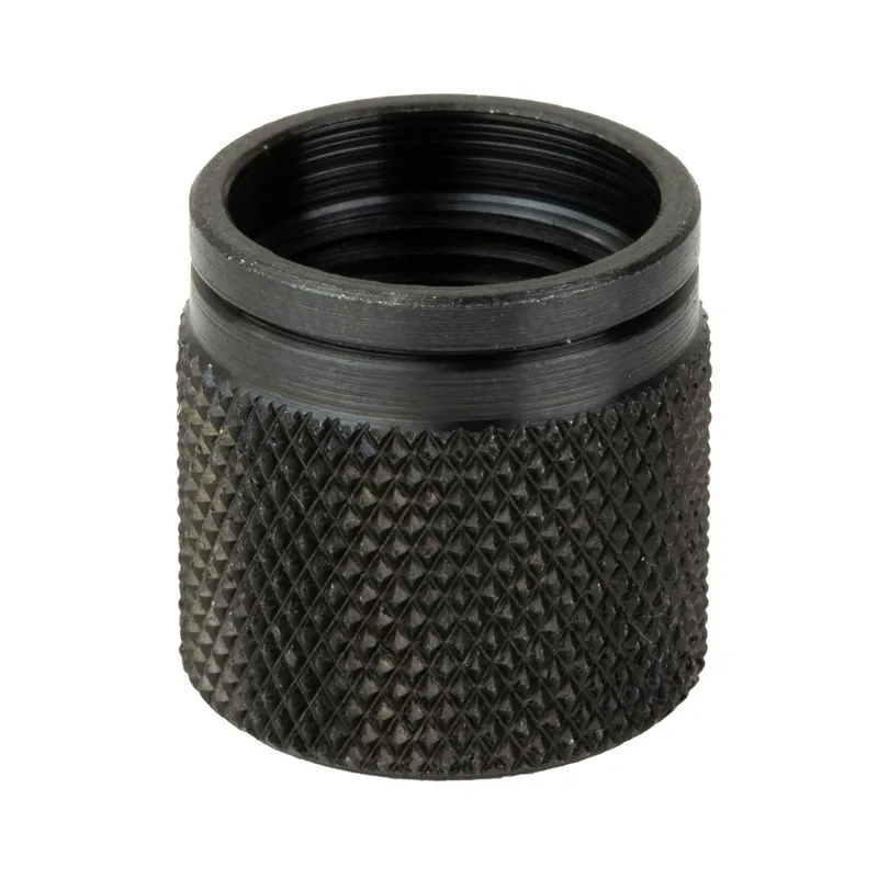 GrovTec 1/2-28 Thread Protector for Pencil Barrels, .625 OD Black Oxide Steel GTHM246