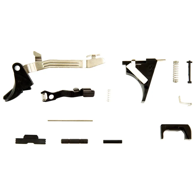 KCI USA Glock 43 Lower Parts Kit, Complete Trigger & Frame Internals Set, Black CDIP-003943