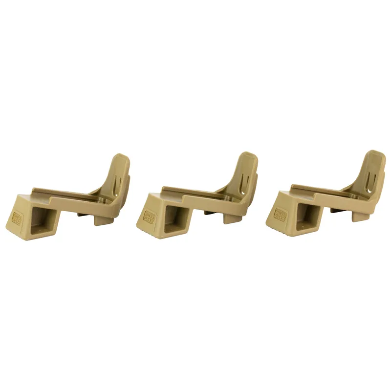 MagPod Monopod Base Pad 3-Pack for Gen M3 PMAG Magazines, Tan Traction TPU Base, 88664