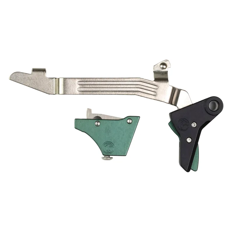 Timney Triggers Alpha Competition Trigger for Glock Gen 3-4, 3 lb Pull, Green ALPHA GLOCK 3-4 - GREEN