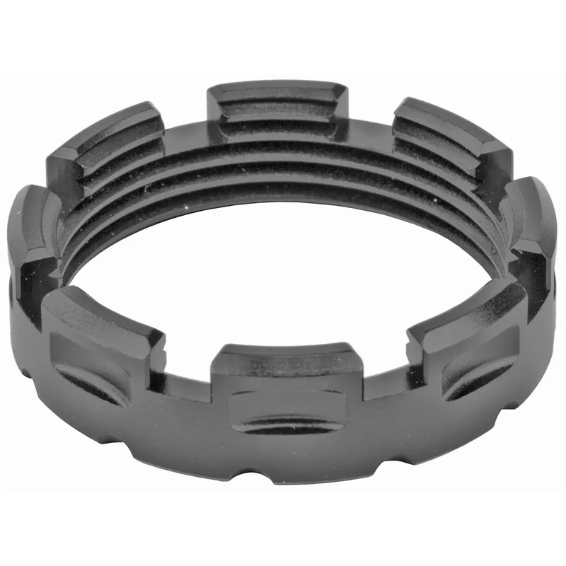 Fortis Manufacturing Standard AR-15 Castle Nut, 7075-T6 Aluminum Lightweight Hardcoat, CN-Stand