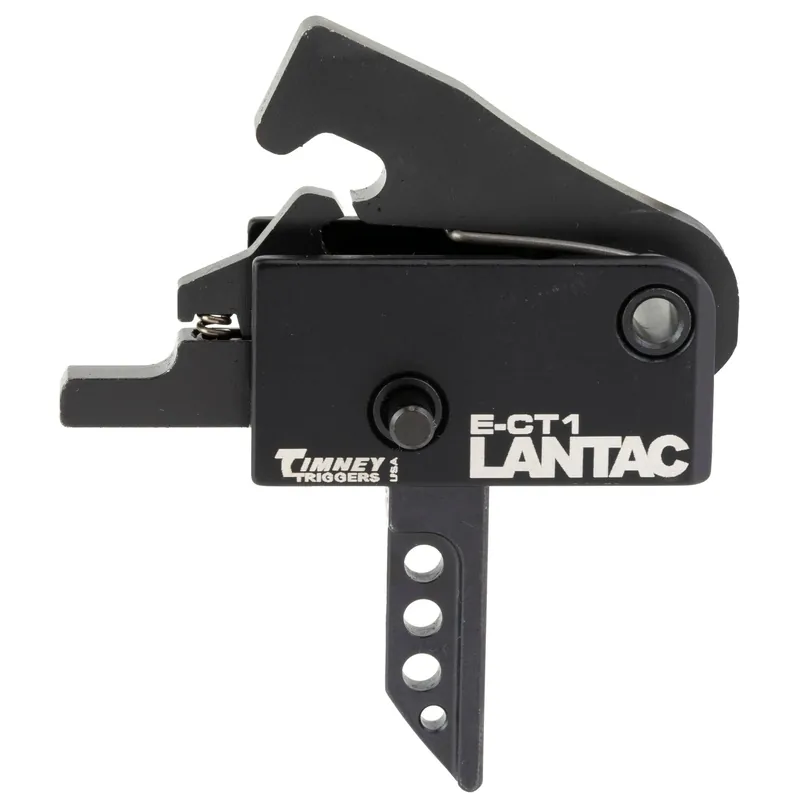 LanTac USA LLC E-CT1 Single-Stage AR Trigger, 3.5 lb Flat Shoe Drop-In Cassette 01-LP-ECT1F