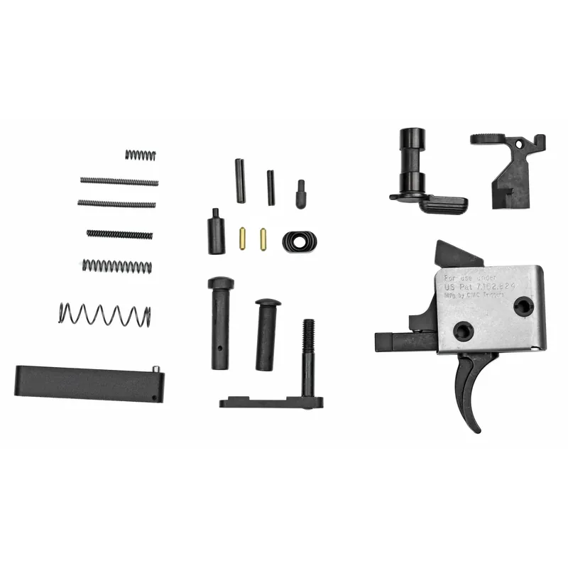 CMC Triggers AR-15 Lower Parts Kit with 3.5 lb Single-Stage Curved Trigger 81501