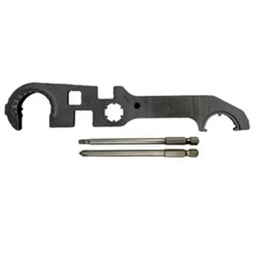 AR-15 ARMORER WRENCH - MATTE, 4" T25 AND 4" PHILLIPS DRIVER