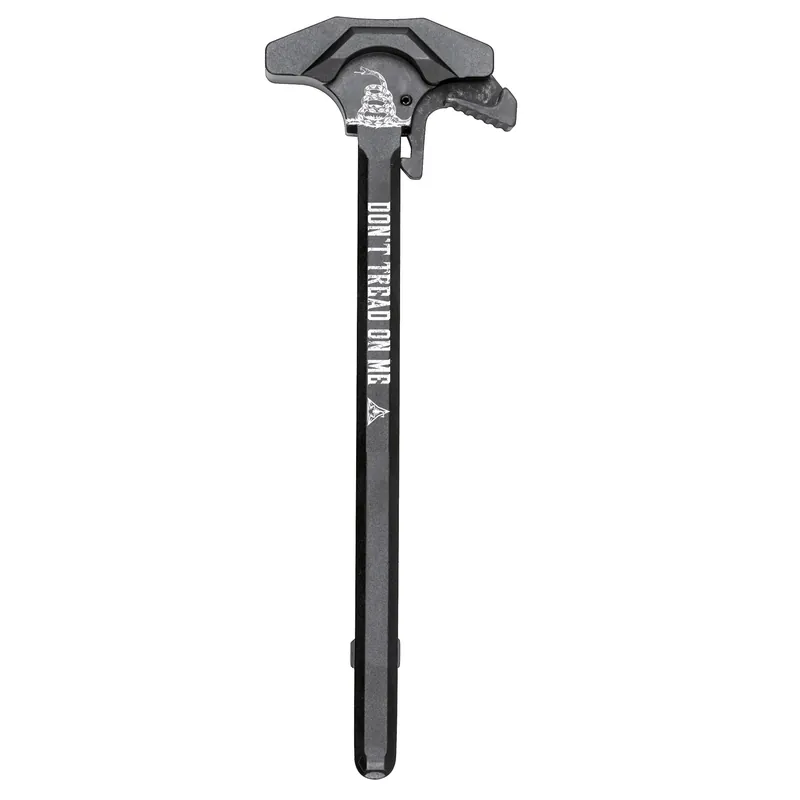 Rise Armament RA-212-DTOM Ambidextrous Extended AR-15 Charging Handle, 7075 Aluminum, Black