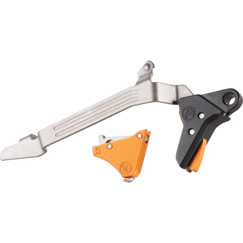 Timney Triggers Alpha Competition Trigger for Glock Gen 5 Large Frame, Orange Alpha Glock 5-Large-Orange