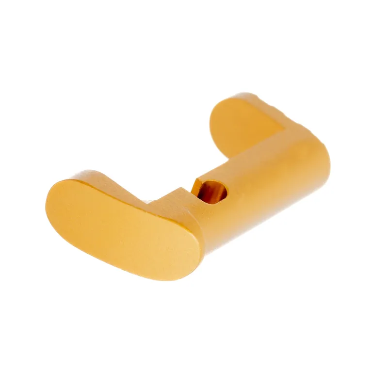 Tyrant CNC Extended Magazine Release for Springfield Hellcat/Hellcat Pro, Gold Anodized TD-HCATE-GOLD