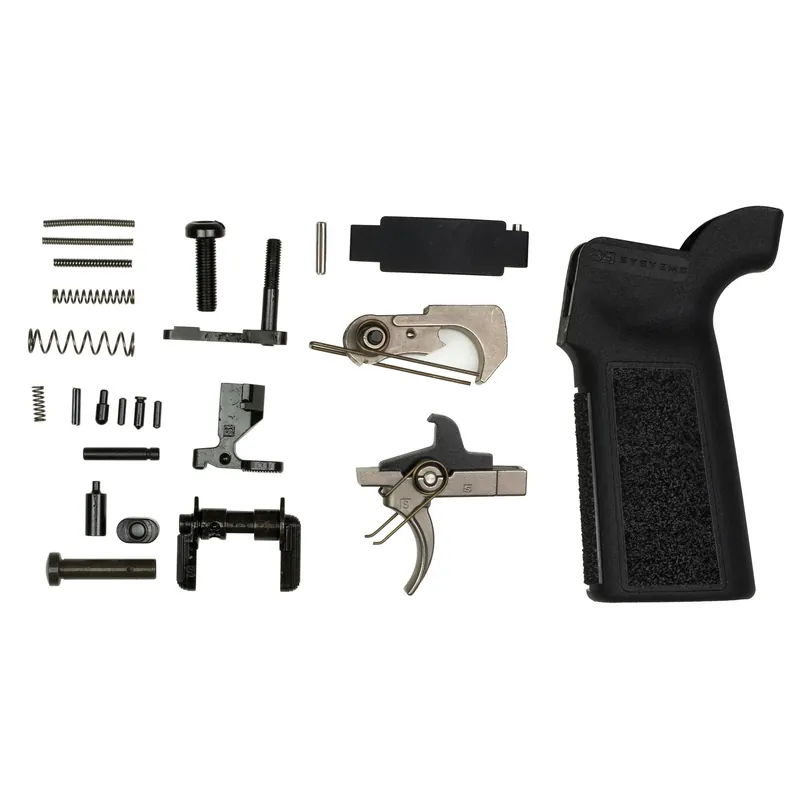 Sons of Liberty Gun Works Enhanced Blaster Guts Lower Parts Kit, B5 Grip, Ambi Safety EBG-B5-LFT-AMBI