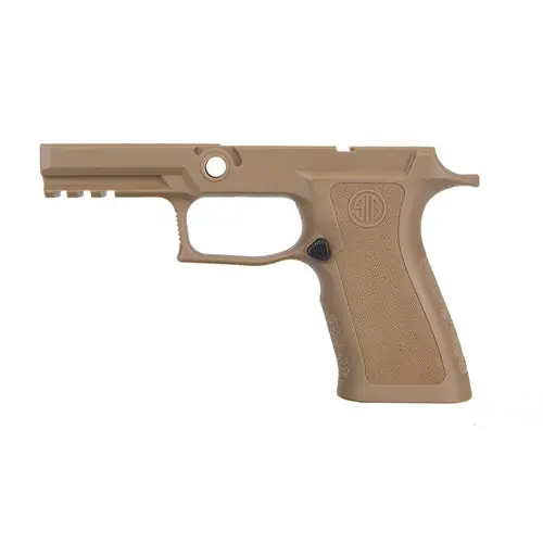 P320-XCARRY GRIP MODULE - COYOTE BROWN, 9MM/.40/.357, MEDIUM GRIP (MAGWELL & WEIGHT COMPATBILE)