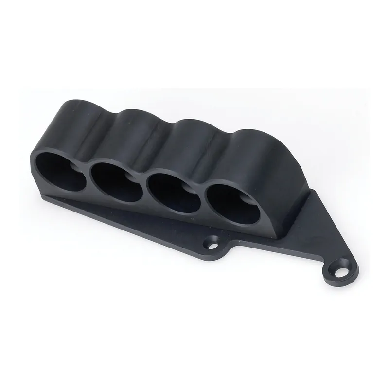 Mesa Tactical SureShell 4-Shell Carrier for Remington 12 Gauge Shotguns, Left Side Saddle 90320