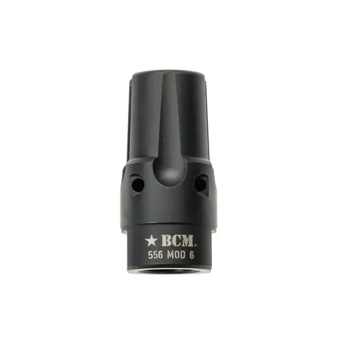 Bravo Company Gunfighter Compensator Mod 6 Black 5.56mm 1/2x28 Nitride BCMBCMGFCMOD6556