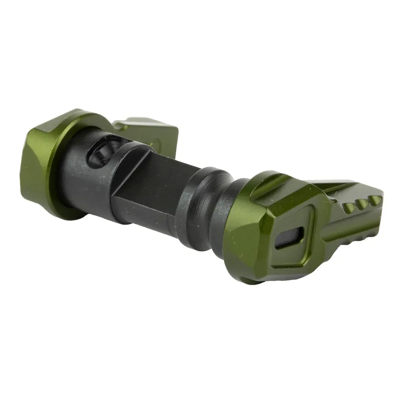 Fortis Manufacturing SLS Fifty Ambidextrous AR-15 Safety Selector, 50/90 Degree, Olive Drab Green SLS-50-ODG