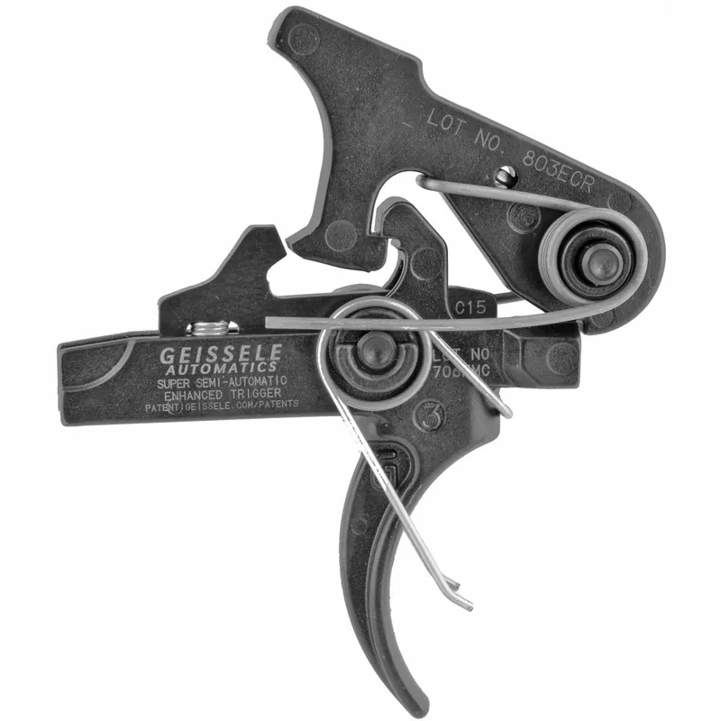 Geissele Automatics SSA-E 2-Stage Enhanced AR Trigger, 3.5 lb Pull, Non-Adjustable 05-160