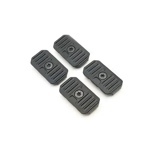 Strike Industries M-LOK Cable Management Covers, Black Short Polymer Rail Panels w/ Cable Storage SIKSIARCMCOVERSBK