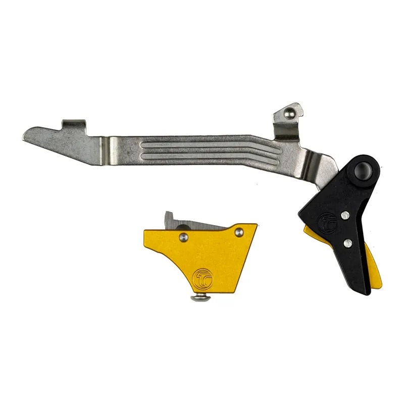 Timney Triggers Alpha Competition Trigger for Glock Gen 3-4, 3 lb Pull, Gold ALPHA GLOCK 3-4 - GOLD