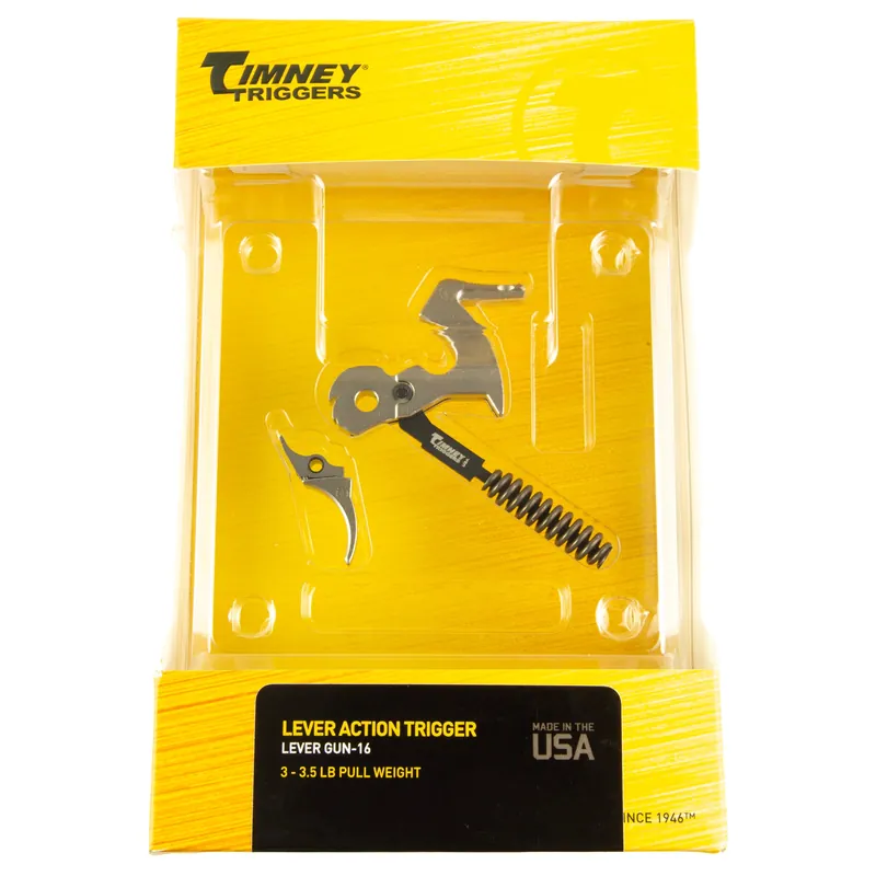 Timney Triggers Lever Action Trigger for Marlin 336/1894/1895, 3-3.5 lb Pull, Nickel LEVER GUN-16