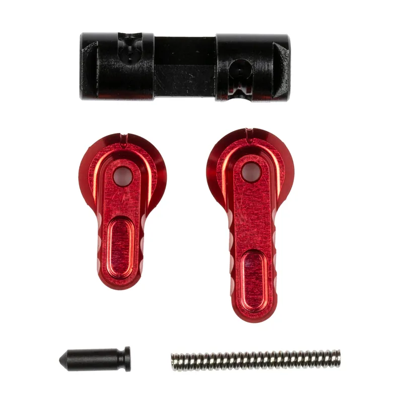 Battle Arms Development BAD-ASS-LITE Lightweight Ambidextrous Safety Selector 60/90° Red BAD-ASS-LITE-RED