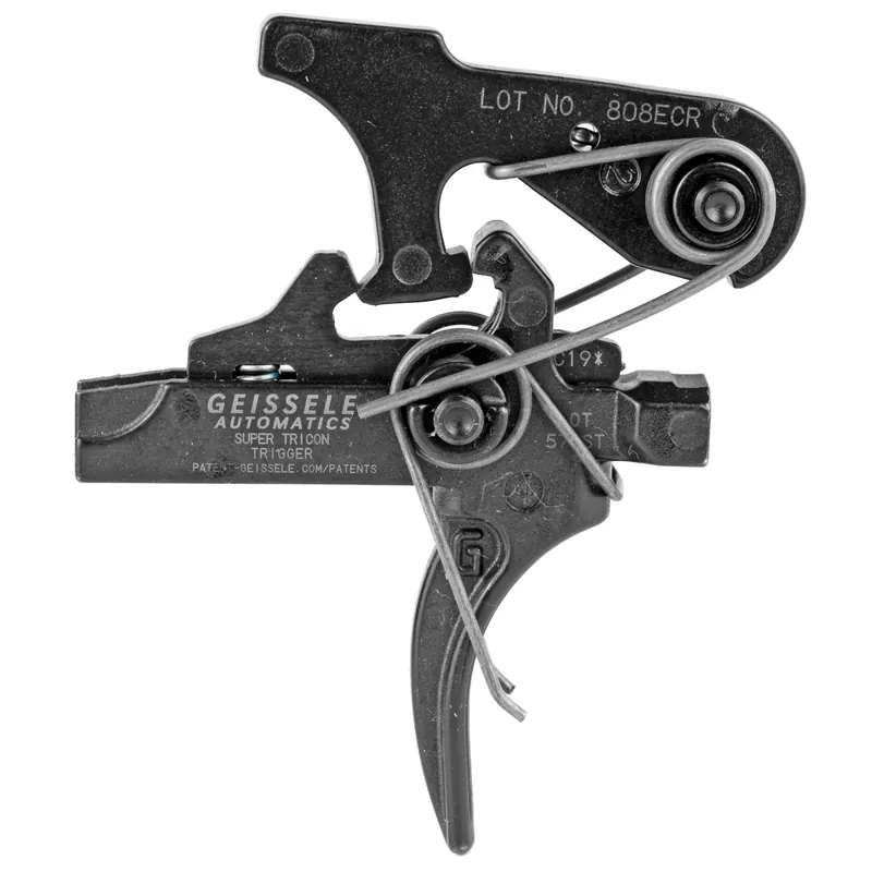 Geissele Automatics Super Tricon Two-Stage AR Trigger, Tool Steel, 4.5 lb Pull 05-230