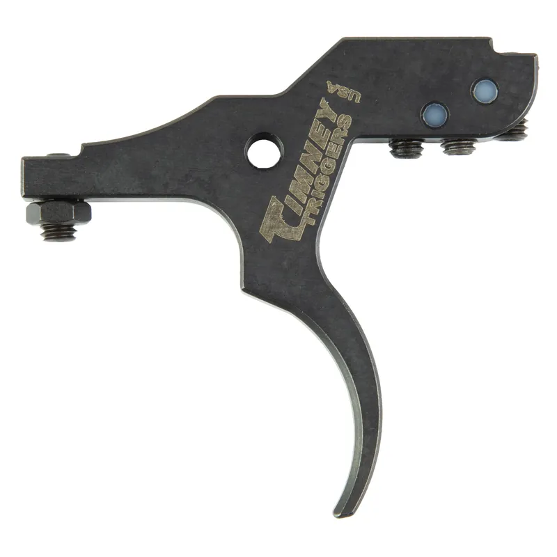 Timney Triggers Drop-In Replacement Trigger for Savage 110 & Stevens 200, Black Curved 631