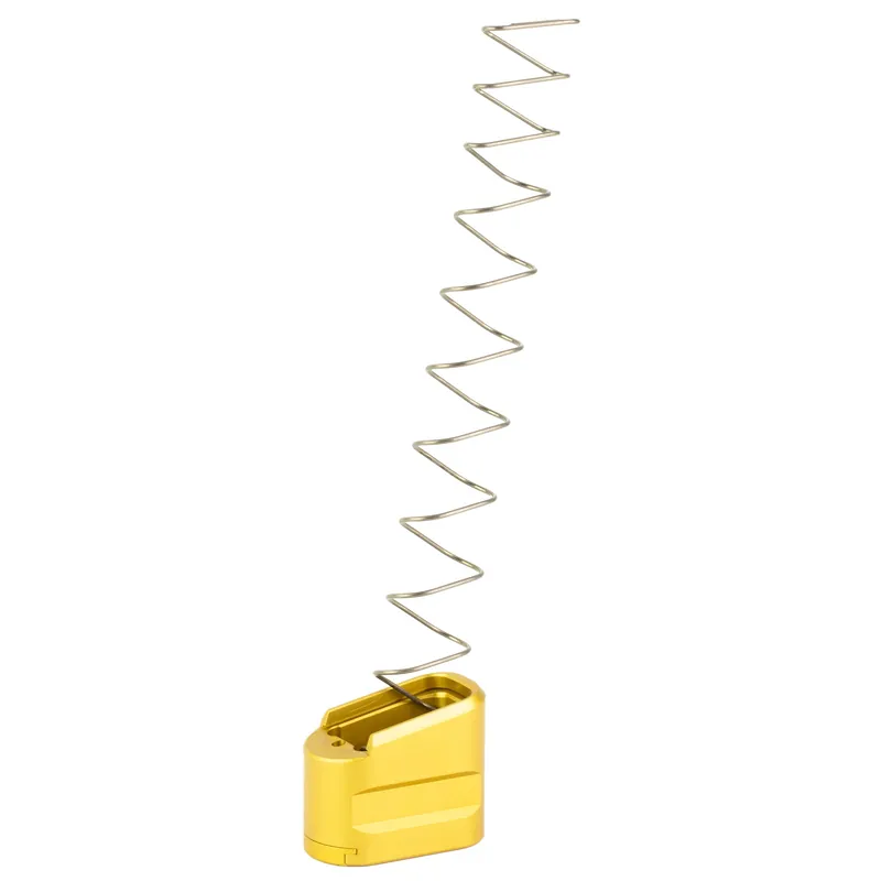 Shield Arms S15 +5 Magazine Extension, Billet 6061 Aluminum Type II Anodized Gold SA-S15-ME-5-GLD