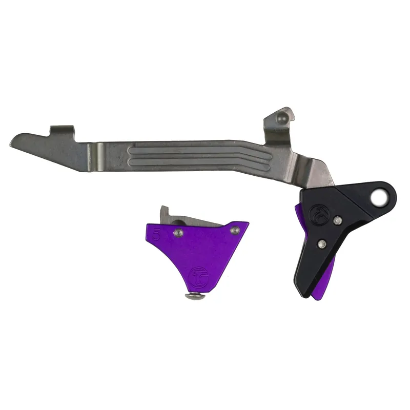 Timney Triggers Alpha Competition Trigger for Glock Gen 5, 3 lb Pull, Purple ALPHA GLOCK 5 - PURPLE