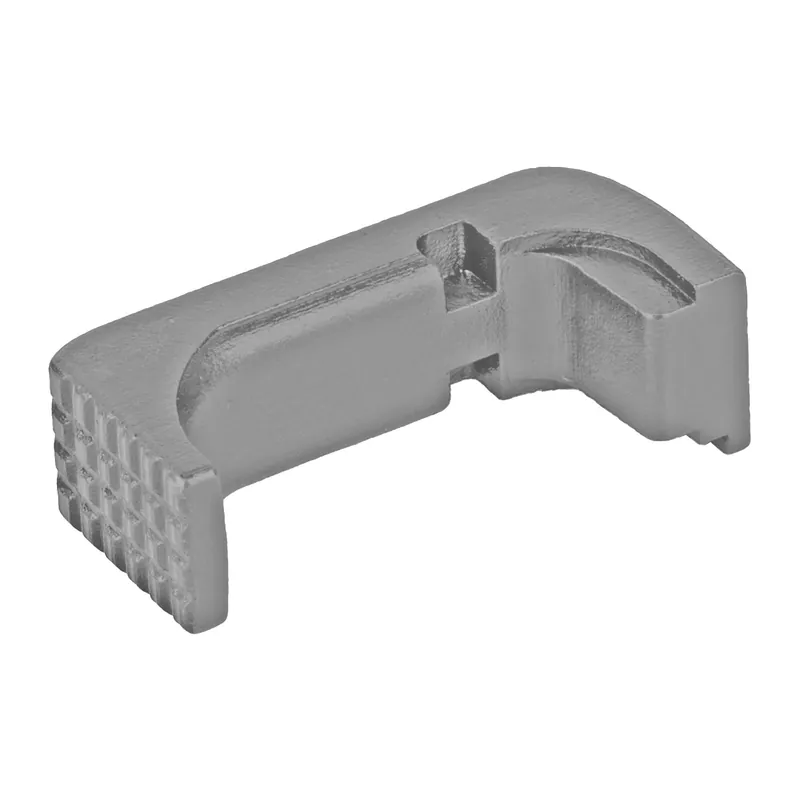 Shield Arms Steel Magazine Catch/Release for Glock 43X/48, Ambidextrous Gray, G43X-EMR-GREY
