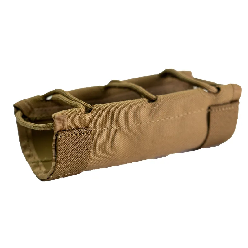 GrovTec Rail Wrap 6-Inch AR-Style Rail Cover, Coyote Brown, Made in USA GTAC356