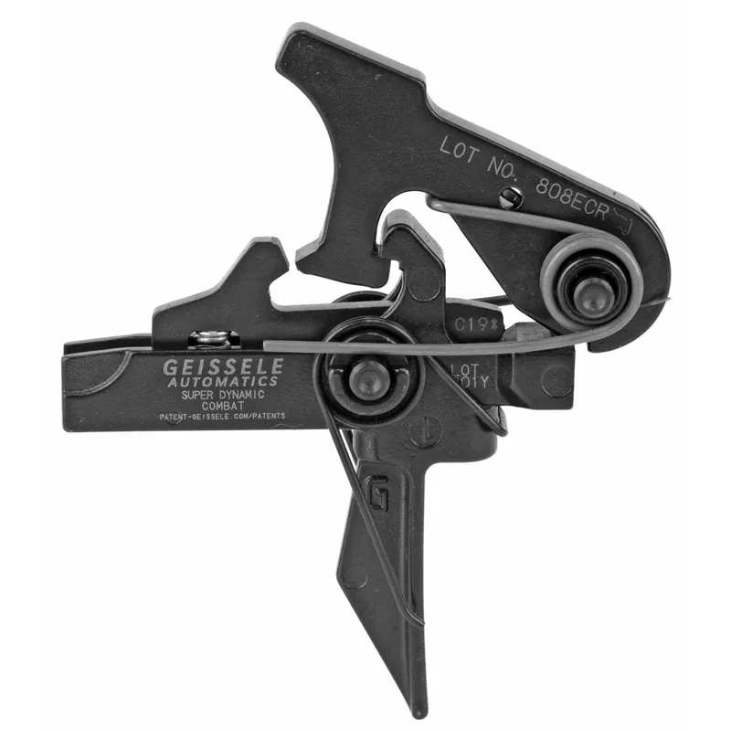 Geissele Automatics Super Dynamic Combat SD-C 2-Stage Flat Bow AR Trigger, 4.5lb Pull 05-165
