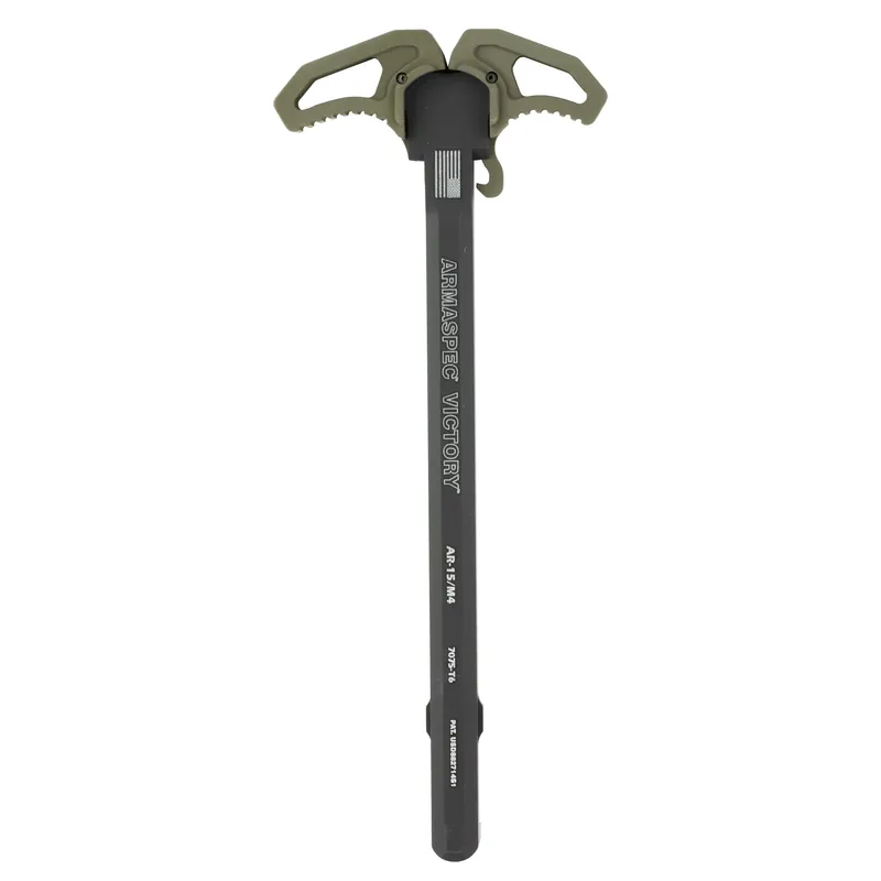 Armaspec Victory Ambidextrous AR-15 Charging Handle, Olive Drab Green, ARM161-ODG