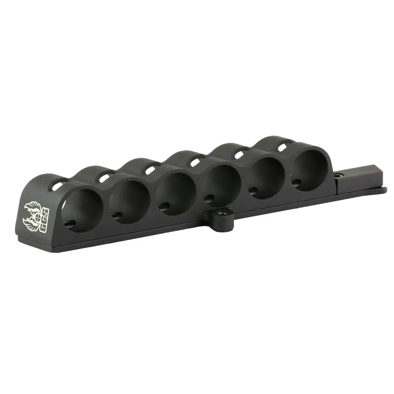 GG&G, Inc. Benelli M4 6-Shot Side Saddle Shell Holder, 15° Angled Reload Access, GGG-2697