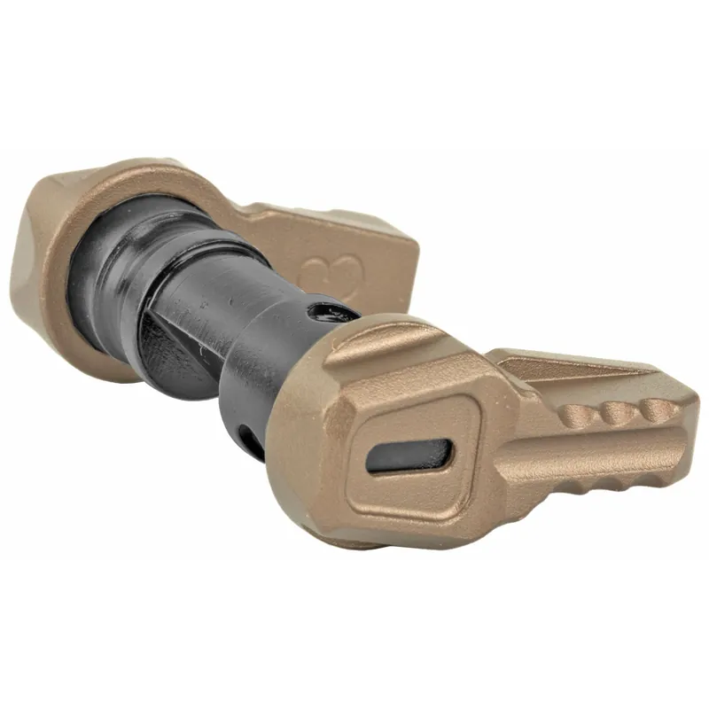 Fortis Manufacturing, Inc. SLS Fifty Ambidextrous AR Safety Selector, 50/90 Degree, FDE SLS-50-FDE