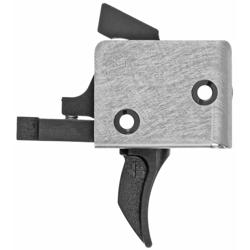 CMC Triggers AR-15/AR-10 Single-Stage Match Combat Curved Trigger, 3.5 lb Pull 91701
