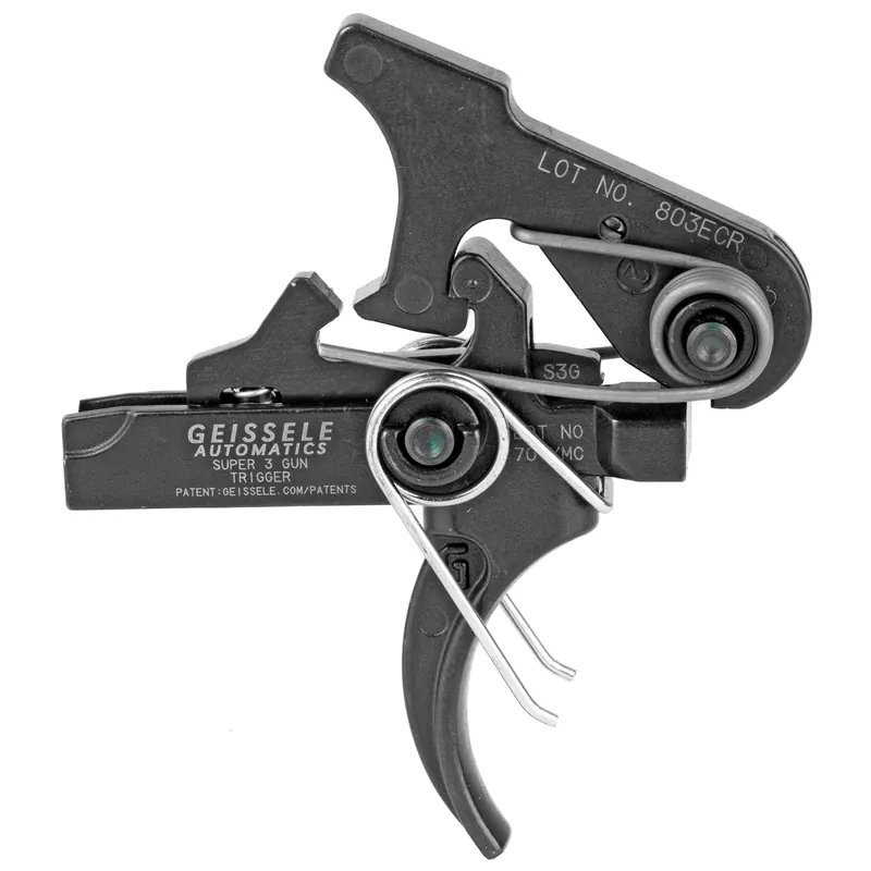 Geissele Automatics Super 3 Gun (S3G) Single-Stage AR Trigger, Mil-Spec Pin Size 05-152