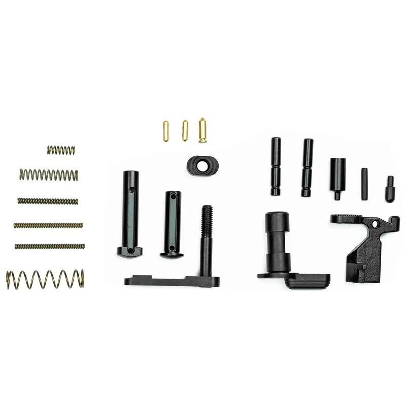 CMMG AR-15 Gunbuilder’s Lower Parts Kit, Mil-Spec Builder Kit, No Grip/Fire Control Group 55CA601